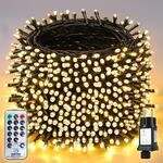 SALCAR 80m 1330er LED Lichterkette Weihnachtsbaum, 31V Christbaumbeleuchtung...