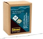 Idena Micro Lichterkette Innen 50 LEDs in Warmwei&szlig;, 2,75 m | mit USB Stecker, zum