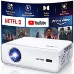 Aurzen EAZZE D1 Smart Beamer Heimkino Projektor 4K Unterst&uuml;tzt Full HD 1080P Beamer