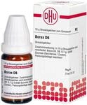 DHU Borax D6 Streuk&uuml;gelchen, 10 g Globuli