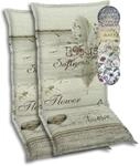 GO-DE Sesselauflage, (2er Set), (L/B): ca. 110x50 cm 2 Auflagen, grau, braun