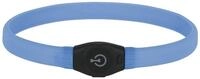 Kerbl Pet Maxi Safe LED-Halsband Langhaar, blau, 65x2,5cm