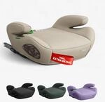 OWEN Sitzerh&ouml;hung Auto mit ISOFIX | Kindersitz mit Memory-Schaum & Wechselbezug 