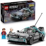 LEGO Speed Champions Zeitmaschine aus Zur&uuml;ck in die Zukunft - Kinder Spielzeug mit