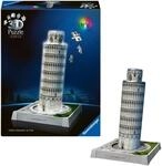 Ravensburger 3D Puzzle Iconics: 12008028 Turm von Pisa - mit Licht - Der wohl