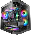 Mars Gaming MC-3TLITE, MicroATX Gaming-Geh&auml;use, Dreifaches Durchgehendes Geh&auml;rtetes