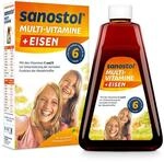 Sanostol plus Eisen: Multi-Vitamine f&uuml;r Kinder ab 6 Jahren und Erwachsene, mit
