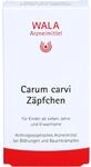 WALA Carum carvi Z&auml;pfchen bei Bl&auml;hungen und Bauchkr&auml;mpfen, 10 St. Z&auml;pfchen