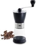 ADE Manuelle Kaffeem&uuml;hle mit Kegel-Keramikmahlwerk | stufenloser Mahlgrad | f&uuml;r 65