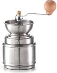 HAC24 Kaffeem&uuml;hle Edelstahl mit Keramikmahlwerk Handkaffeem&uuml;hle Kaffee M&uuml;hle
