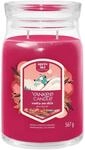 Yankee Candle Duftkerze im Glas (gro&szlig;) SANTA ON SKIS - Signature Kerze
