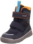 Superfit Jungen Mars Warm Gef&uuml;tterte Gore-tex Blau/Orange 8000 Stiefel, Blau Orange