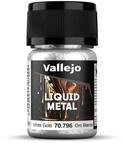 Vallejo Acrylicos Metals Fl&uuml;ssiggold, 35 ml, Wei&szlig;/Gold