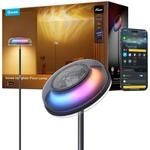 Govee Stehlampe Wohnzimmer Deckenfluter Wellenbeleuchtung RGBICWW,