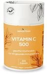 Vitamin C | 500 mg pro Kapsel | 120 Kapseln | gepuffert und pflanzlich 