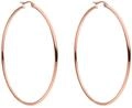 Purelei Hoops Ohrringe (Rosegold), Wasserfeste Ohrringe f&uuml;r Damen, Creolen aus