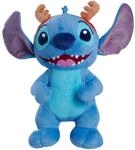 Simba 6315870696 - Disney Stitch mit Rentiergeweih stehend, Pl&uuml;schtier 25cm,