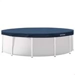 INTEX Poolabdeckung rund f&uuml;r Pools &Oslash; 366 cm Ganzjahresplane (28082) |...