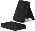 SATECHI OntheGo&trade; Powerbank, Qi2 Power Bank 10000 mAh, 15W Schnellladung, tragbarer