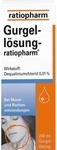 Gurgell&ouml;sung-ratiopharm bei Mund- und Rachenentz&uuml;ndungen, 200 ml L&ouml;sung