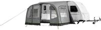 BERGER Arona Alu Wohnwagen Vorzelt | Reisevorzelt 400 x 230 cm mit Aluminiumgest&auml;nge