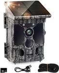 Rollei Wildkamera 4K WiFi Solar, 48MP 4K Wildtierkamera mit Handy&uuml;bertragung App &