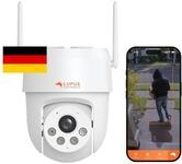 LE213 Alarmkamera mit KI-Objektverfolgung, WiFi 6, T&auml;teransprache, Flutlicht,