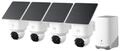 eufy SoloCam E42 (4-Cam Kit), 4K &Uuml;berwachungskamera f&uuml;r au&szlig;en, HomeBase S380,