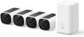 eufy Security eufyCam E40 4-Kamera-Set mit Homebase 2, kabellose 2K Solarkamera f&uuml;r