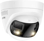 ANNKE 4K 8MP Dual-Objektiv PoE &Uuml;berwachungskamera au&szlig;en mit 180&deg; Panoramaansicht,