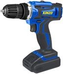 Kinzo Akkuschrauber - Akku Bohrmaschine f&uuml;r Holz Metall Kunststoff -...