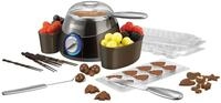 Unold 486679 Chocolatier Sparset, Schokobrunnen, Schokofondue Inkl. 12 Gie&szlig;formen