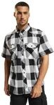 Brandit Check Shirt Short Sleeve, Farbe: White/blac, Gr&ouml;&szlig;e: 6XL