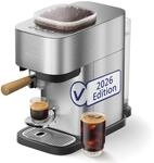 PHILIPS Baristina Plus Espressomaschine, Automatisches Mahlen, Tampen &...