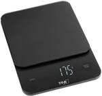 TFA Dostmann Digitale K&uuml;chenwaage BROWNIE bis 5 kg, 50.2008, Glasoberfl&auml;che,