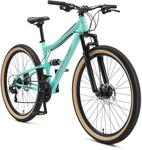 BIKESTAR Fully Mountainbike Shimano 21 Gang Schaltung, Scheibenbremse 27.5 Zoll