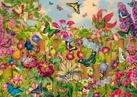 Schmidt Spiele Schmetterlingsgarten Puzzle 2000 Teile - Premium Qualität Für Erwachsene