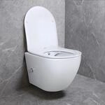 Belvit Sp&uuml;lrandloses H&auml;nge-WC Set mit Taharet-Funktion, UP100 Vorwandelement,
