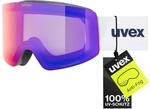 Uvex provoqe FM - stylische, verspiegelte Skibrille mit Anti-Fog-Beschichtung und