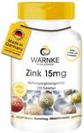 Zink 15 mg - 250 Tabletten f&uuml;r 250 Tage - schluckfreundlich, organische Form...