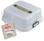 Zenker Bake, Click & Go Quadratische Haube &ndash; 30 x 30 x 11,5 cm &ndash; Passender Deckel