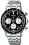 Seiko Chronograph Armbanduhr f&uuml;r M&auml;nner in der Farbe Silber mit Armband aus