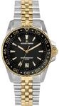 JACQUES LEMANS 1-2205N Herrenuhr Liverpool Diver mit Glieder Edelstahlarmband 41 MM