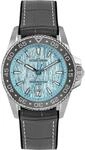 JACQUES LEMANS 1-2205F Herrenuhr Liverpool Diver Silikonband mit Leder Oberfl&auml;che 41