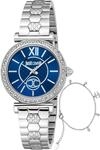 Just Cavalli Elegante Uhr JC1L273M0045, dunkelblau, Glam