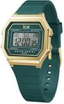 ICE-WATCH - Ice Digit Retro Verdigris - Blaue Damenuhr mit Plastikarmband -...