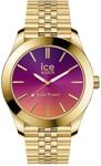 Ice-Watch - ICE steel Gold night pink - Gold Damenuhr mit Metallarmband - 023792