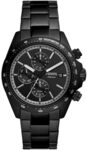 FOSSIL Autocross Uhr f&uuml;r Herren, Quarz Multifunktionswerk mit Edelstahl oder