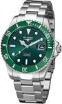 Elysee Herrenuhr Ocean PRO Ceramic 40mm 20 ATM Herren lumineszierende Zeiger und