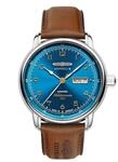 Zeppelin Automatikuhr Serie 100 Jahre M&eacute;diterran&eacute;e Day Date mit Lederband...